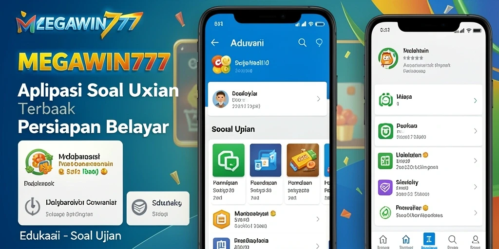 Antarmuka MEGAWIN777 menampilkan berbagai soal ujian yang menarik.