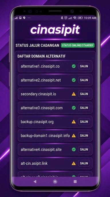 Tampilan link alternatif cinasipit